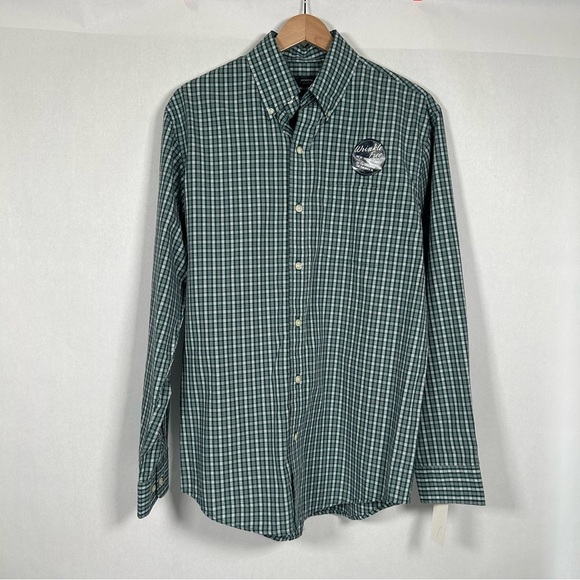 Arrow Green Plaid Men's Shirt Size S - Picture 1 of 14